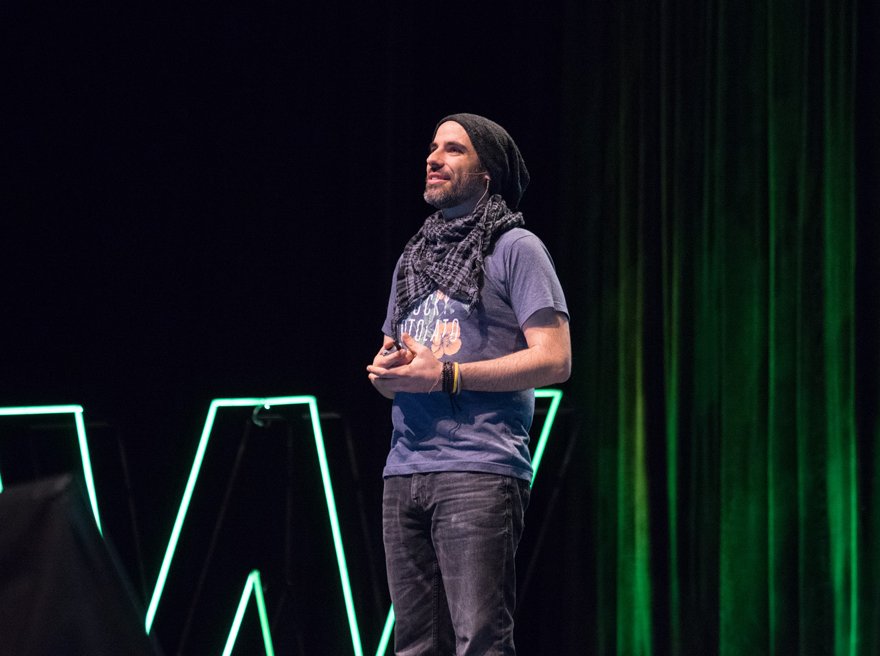 Talk: Five things I learned from hosting Google's design podcast with Travis Neilson at Awwwards Conference San Francisco