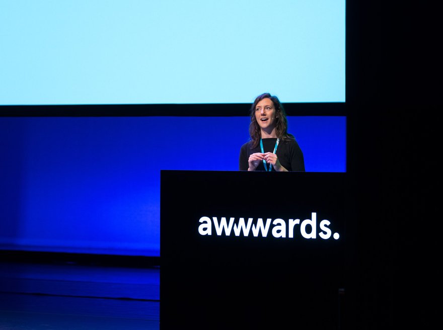 Talk: Building WeTransfer with Product Designer Amy West, Awwwards Conference Amsterdam