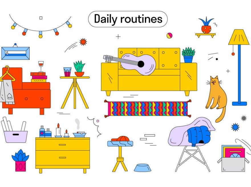 Work practices of five contemporary designers put on display: dissecting Daily Routines