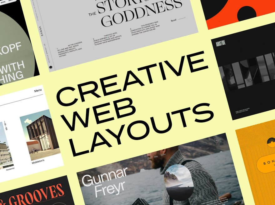 20 Extremely Creative Web Layouts