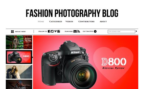 Fashion Photography Blog