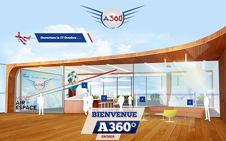 A 360° - Flying Simulator Paris Aeroville