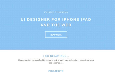 Sake Tijmersma UI Designer