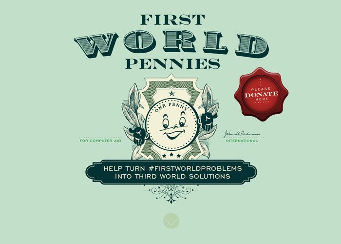First World Pennies