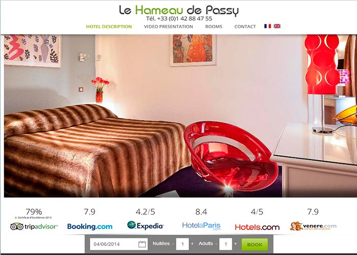 Hameau de Passy - Hotel in Paris