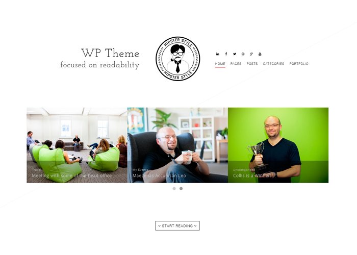BLG - Minimalistic Theme Focused on Readability