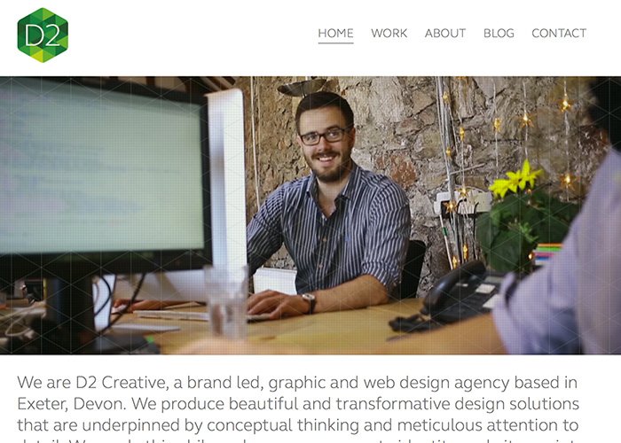 D2 Creative website