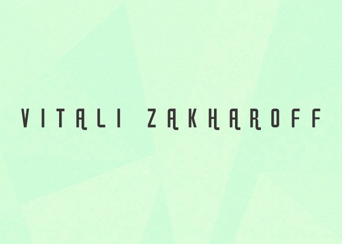 Vitali Zakharoff Portfolio