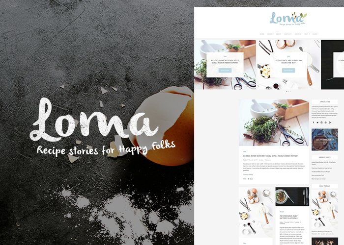 Loma - The Ultimate WP Blog Theme