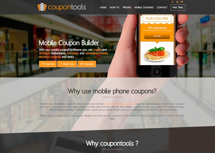Coupontools mobile marketing software