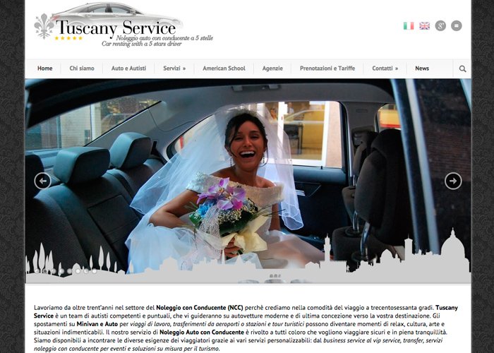 Tuscany Service, Noleggio con conducente