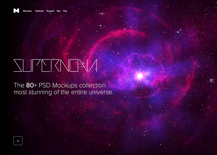 Supernova - Original Mockups