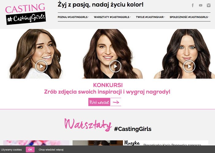 L’Oréal Casting Girls
