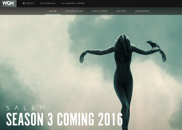 WGN America Site Redesign