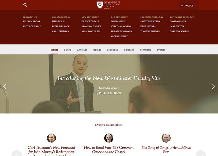 WTS Faculty Website