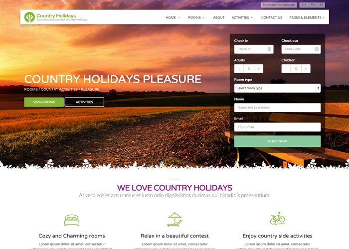 CountryHolidays - Country Hotel and Bed & Breakfast