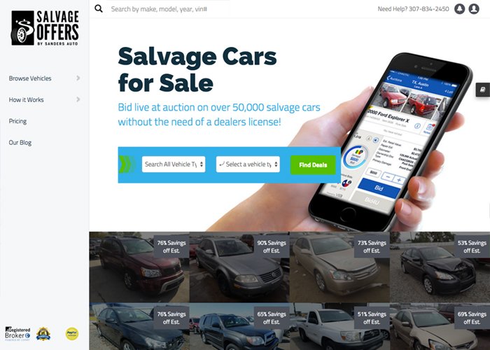 Salvage Offers Auto Auctions