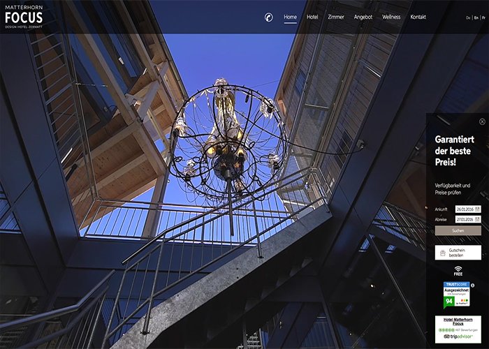 Design Hotel Matterhorn FOCUS