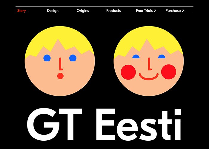 GT Eesti Typeface