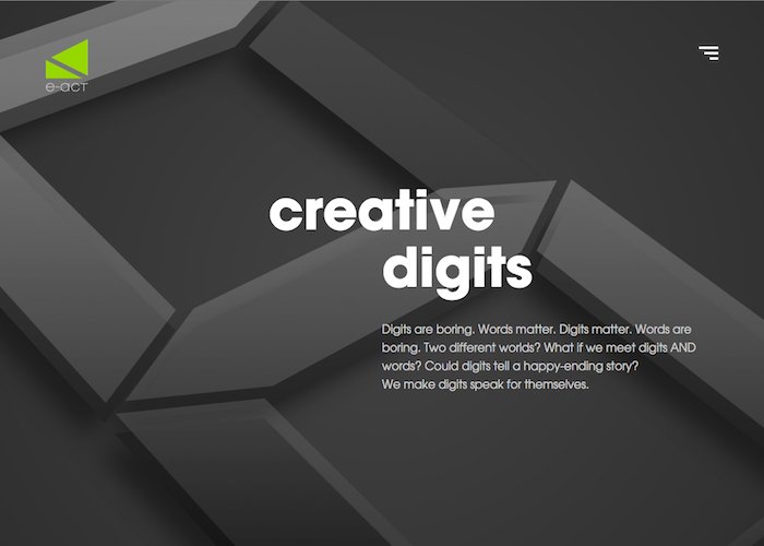 e-act creative digits