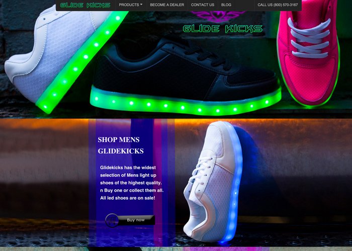 GlideKicks Light up Shoes