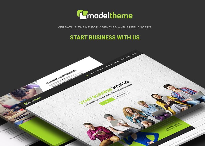 ModelTheme - Versatile WordPress Theme for Agencies and Freelancers