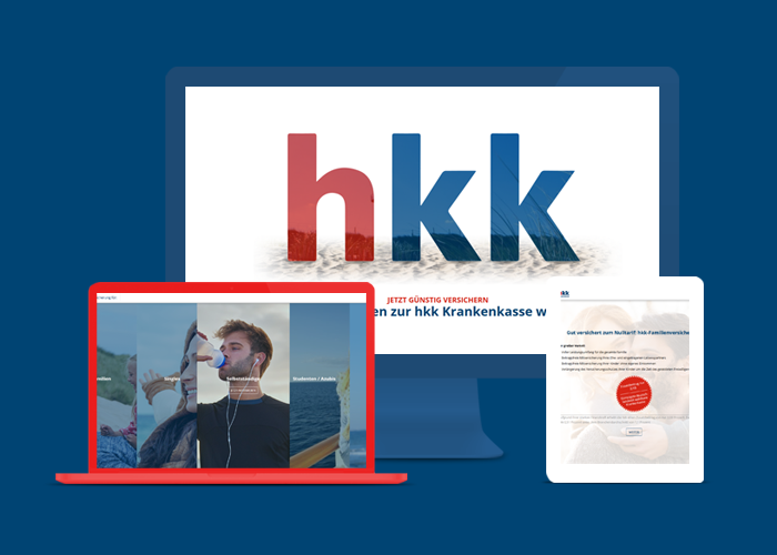 hkk Landingpage