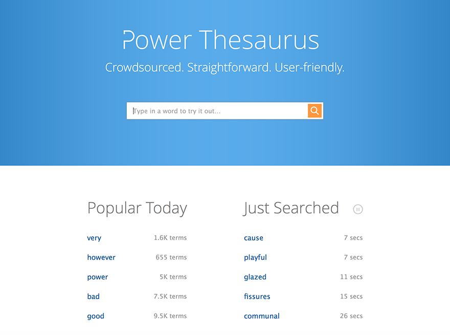Power Thesaurus