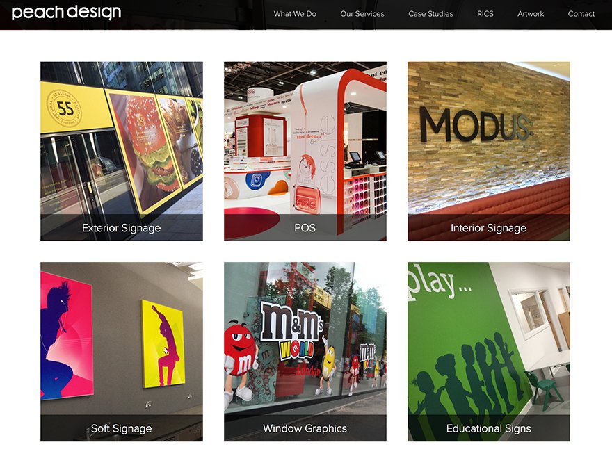 Peach Design Sign Makers