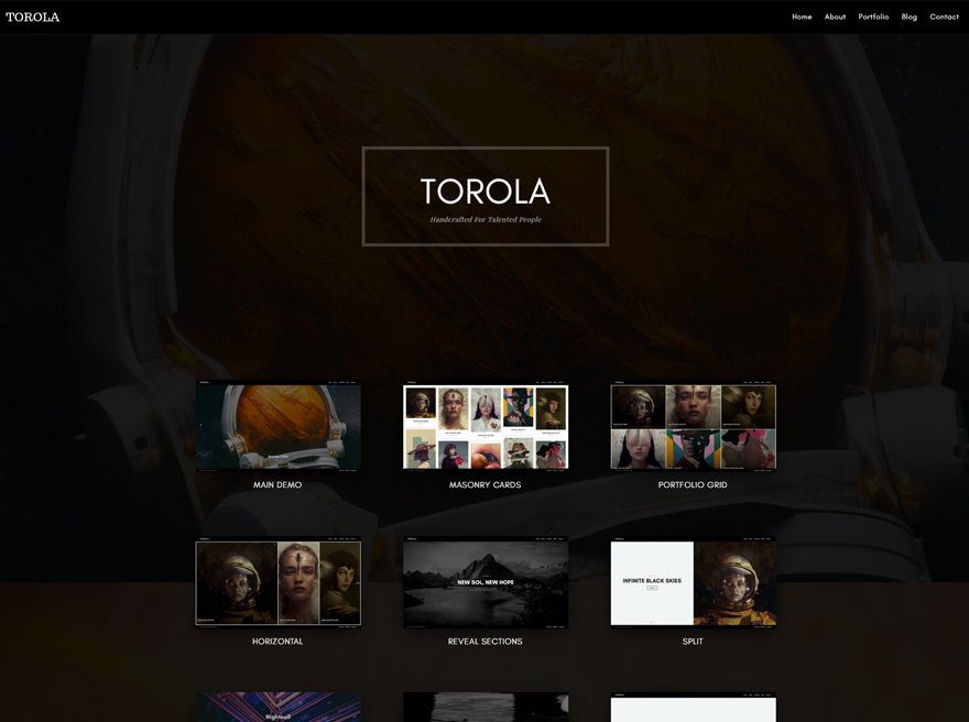 Torola - Photography Theme