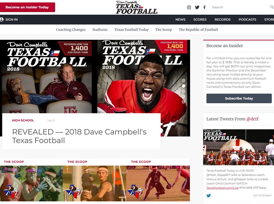 Dave Campbell's Texas Football