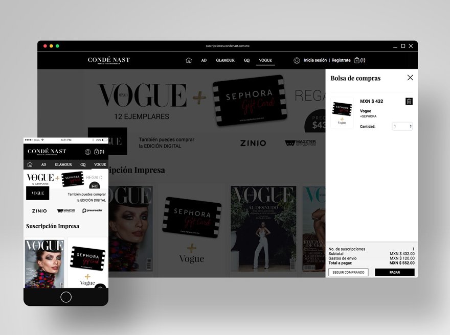 Suscripciones Condé Nast