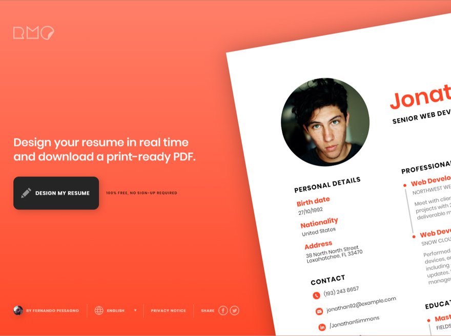 ResumeMaker.Online