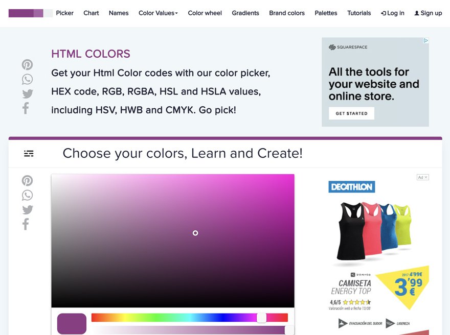 Html Colors
