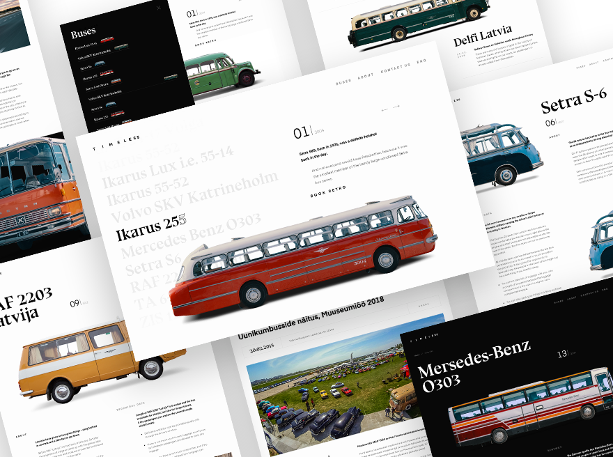 Timeless buses