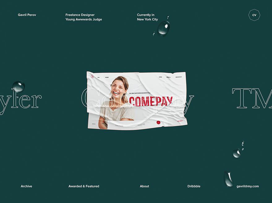 Gavril Perov Portfolio 2018