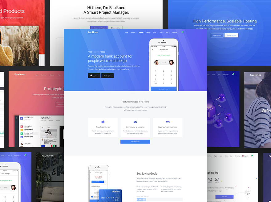 Faulkner WordPress Theme