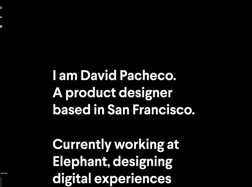 David Pacheco — Portfolio