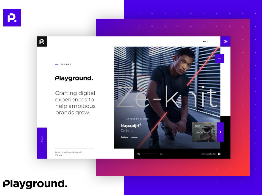 Playground - Corporate website