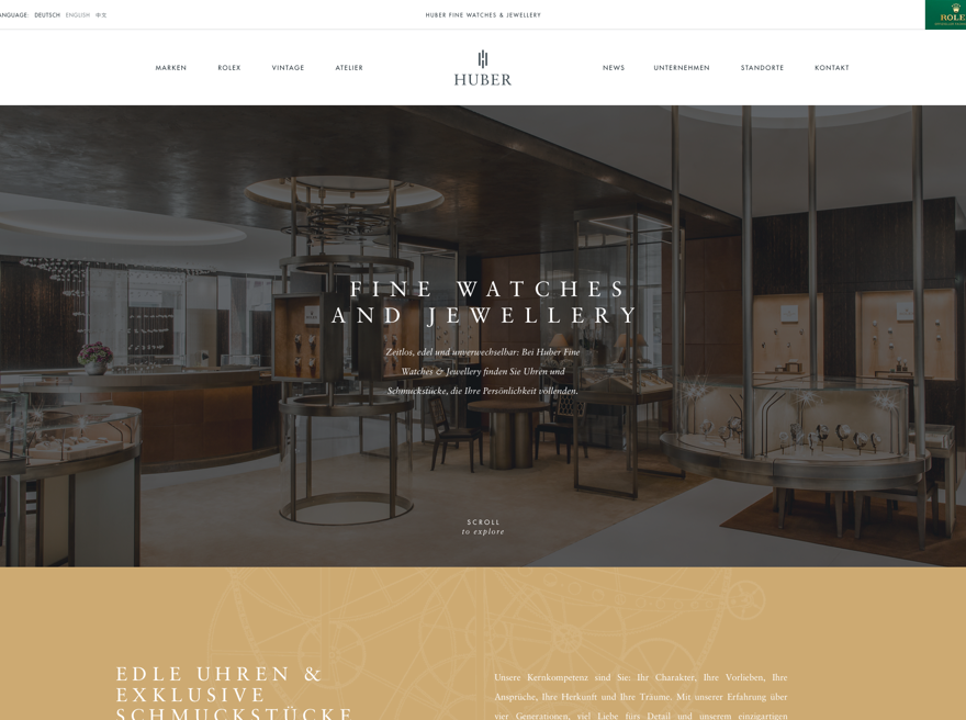 Huber Fine Watches & Jewellery