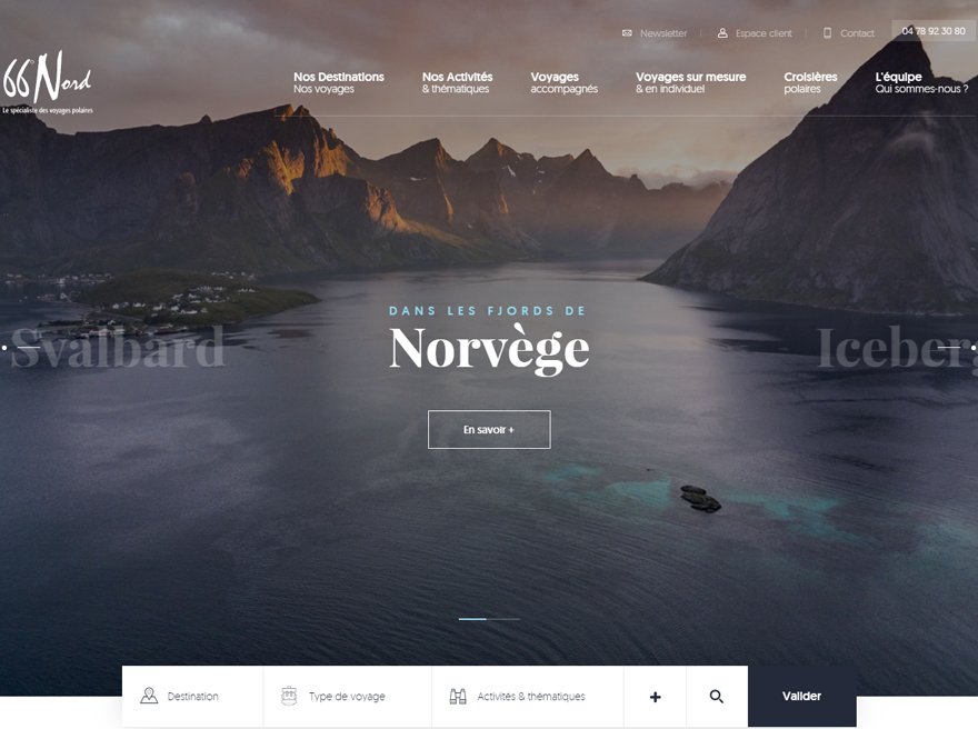 66°Nord, the polar travel