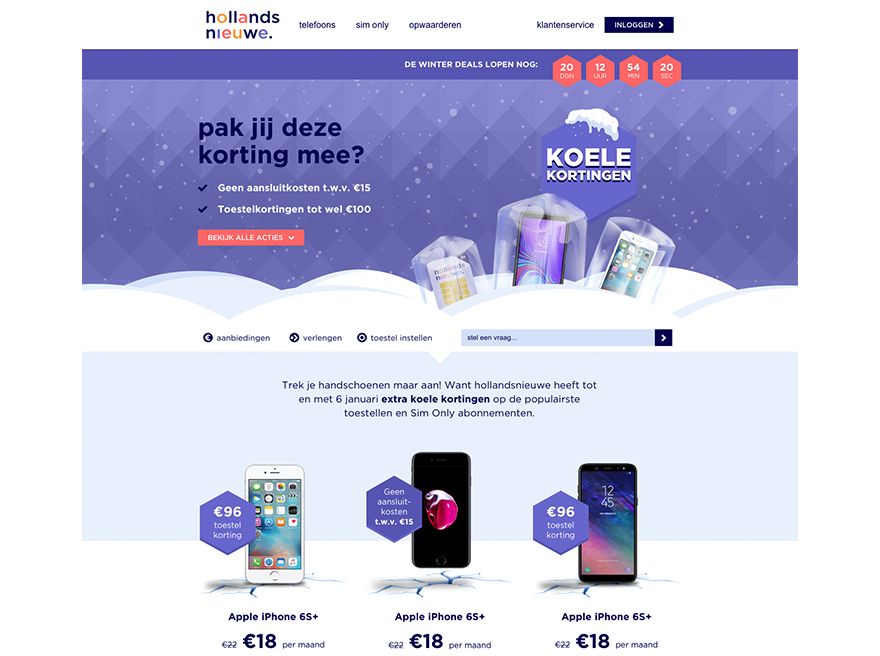 hollandsnieuwe Winter Deals!