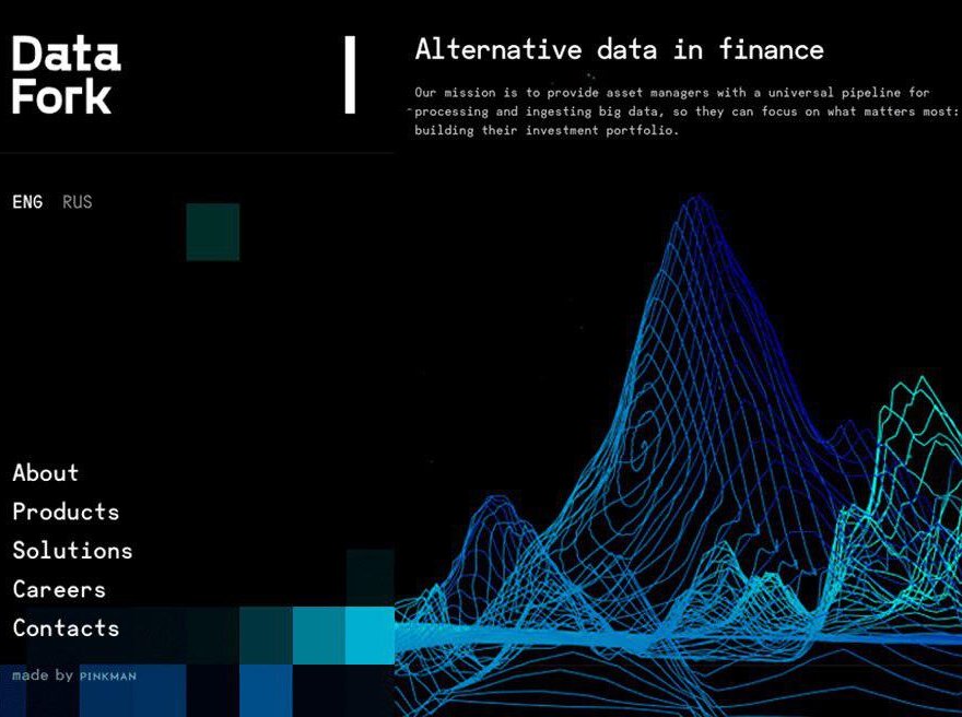 Site for Big Data company