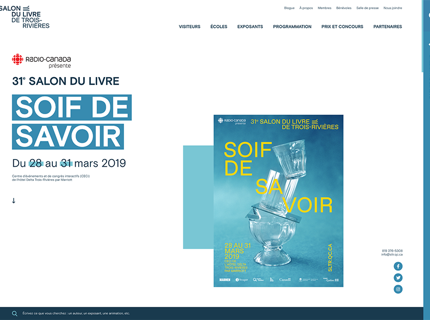 Salon du livre Trois-Rivières
