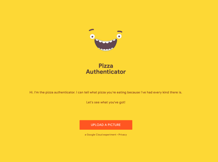 Pizza Authenticator