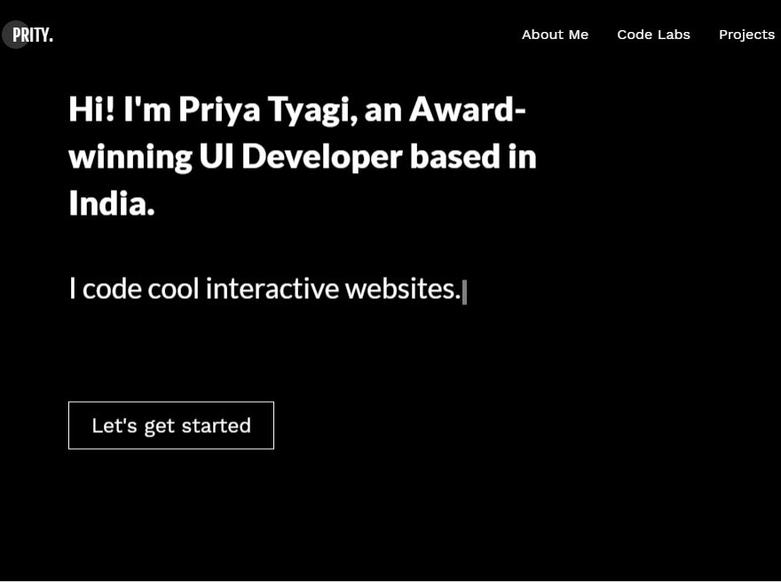Priya Tyagi - Official website