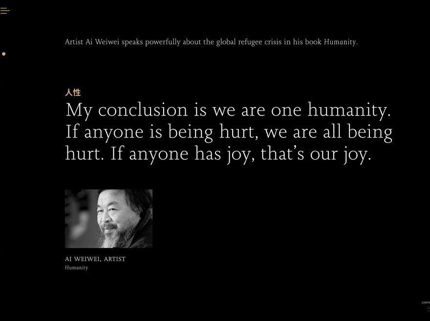 Ai Weiwei's "Humanity"