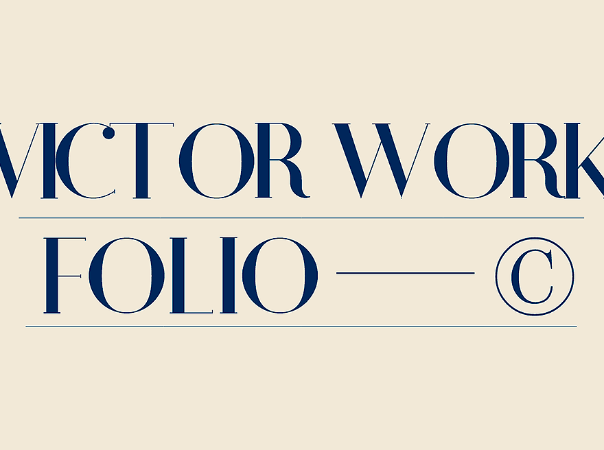 Victor Work | Folio 20"