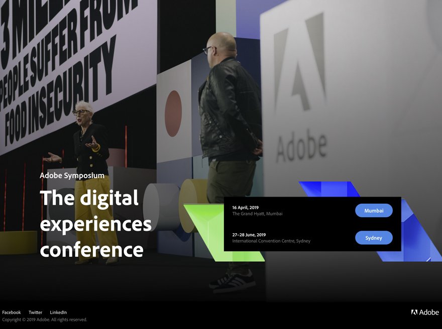 Adobe Experience Conferences