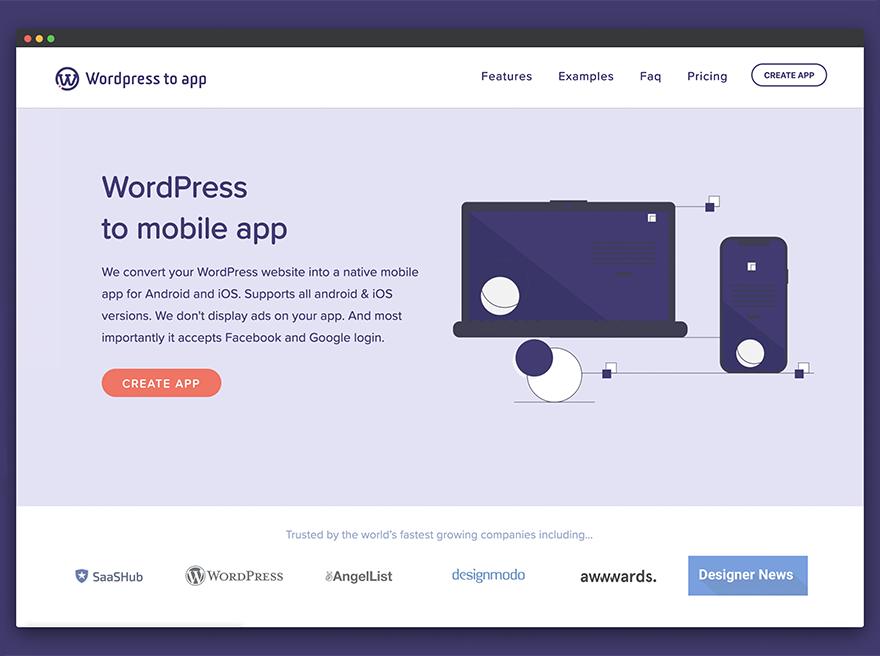 WordPress To App